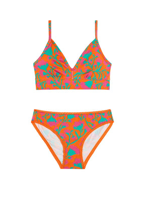 1 BRASSIÈRE + 1 CULOTTE - Néroli Fuchsia