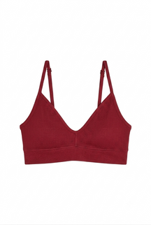 Brassière Coton BIO - Cerise