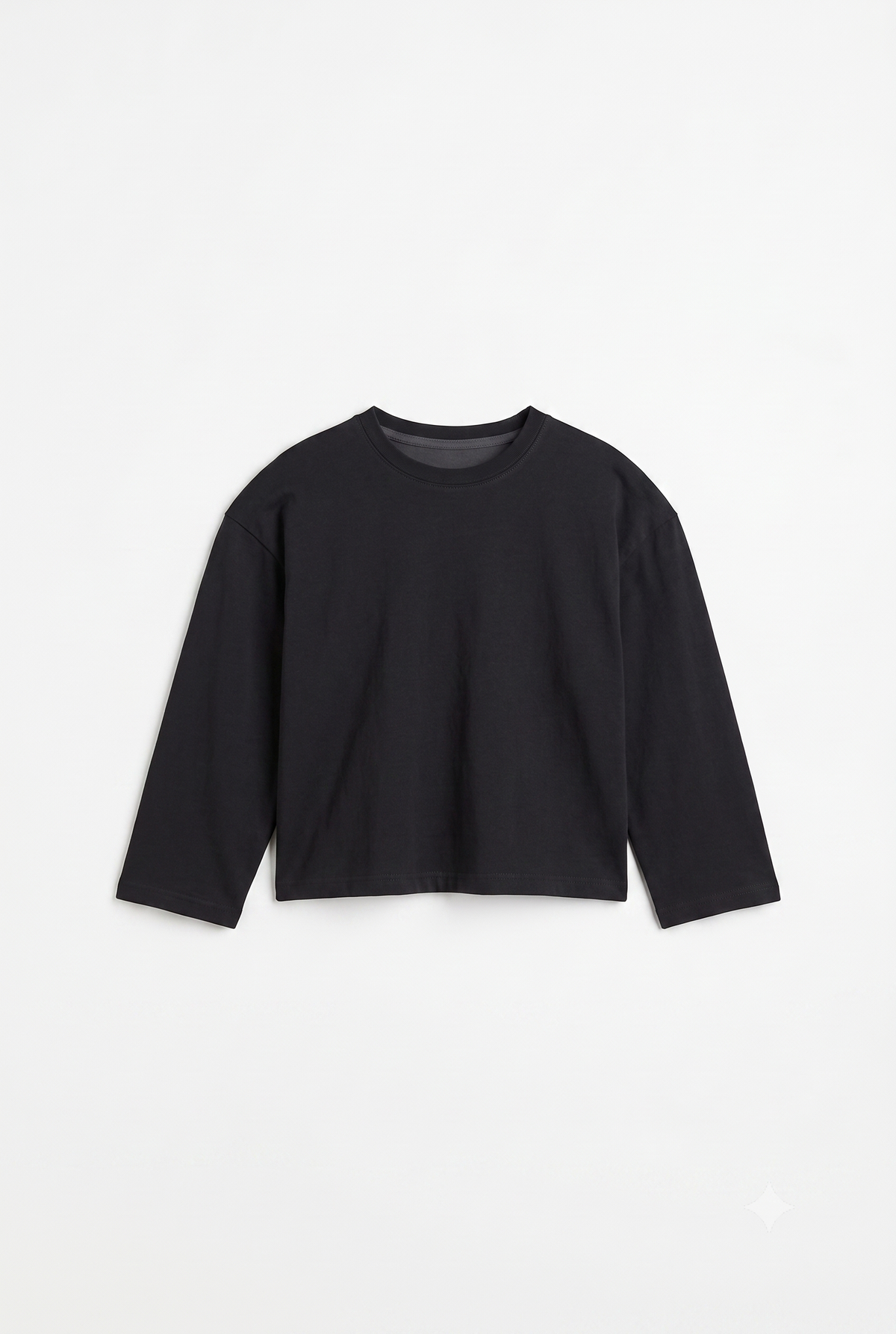 T-shirt Oversize Coton BIO - Noir
