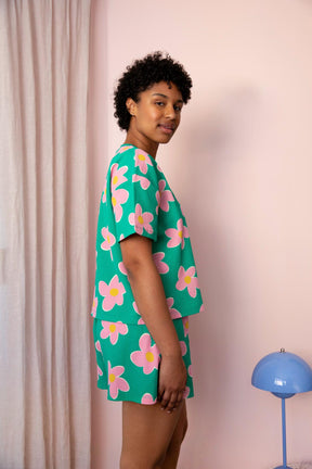 Marie-Charles is a size 38 and wears a size M