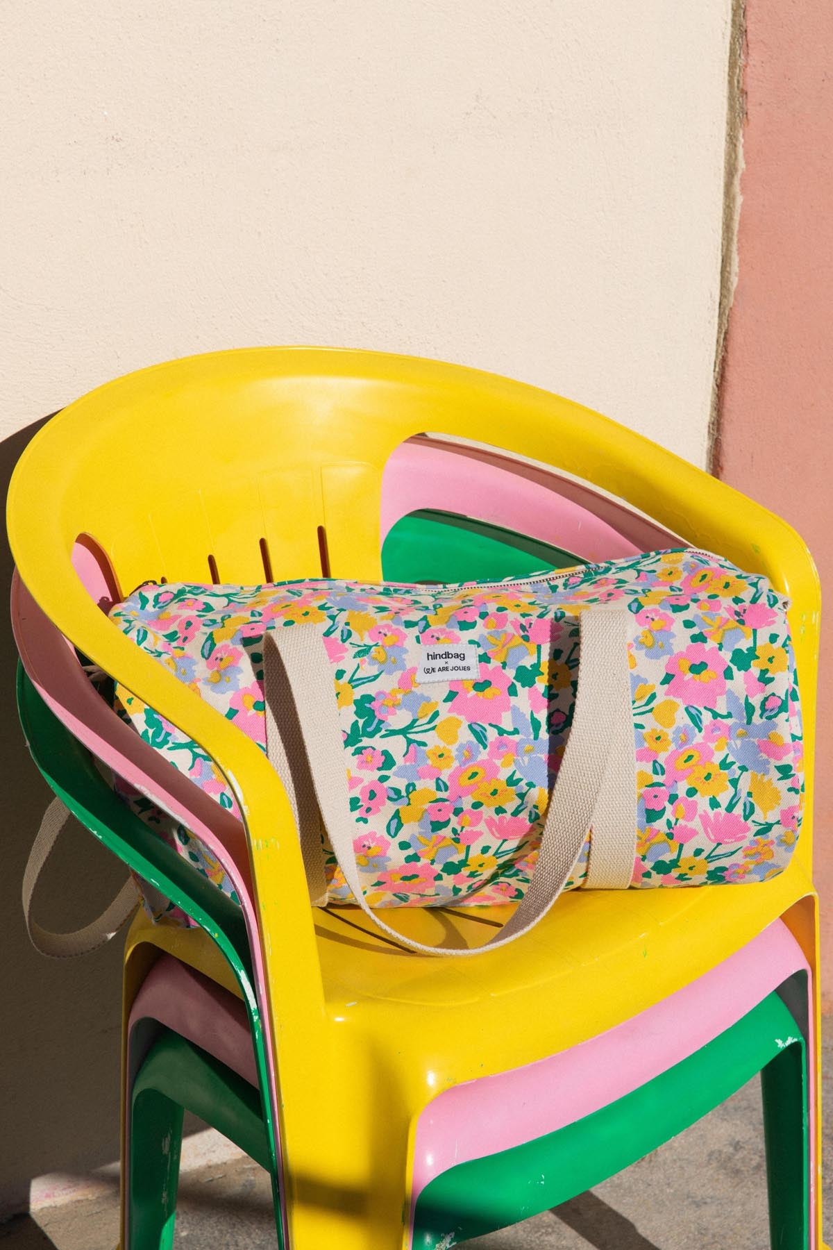 Simon WAJ x Hindbag Duffle Bag - Pastel Bloom