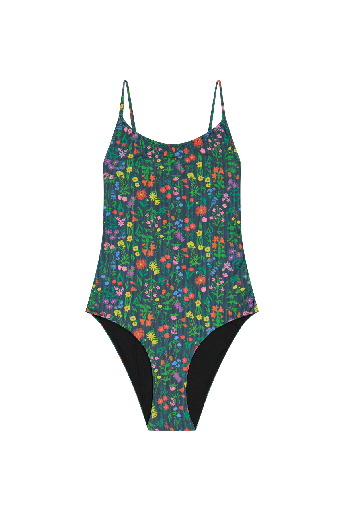 Classic One-Piece Swimsuit - Pampa Black