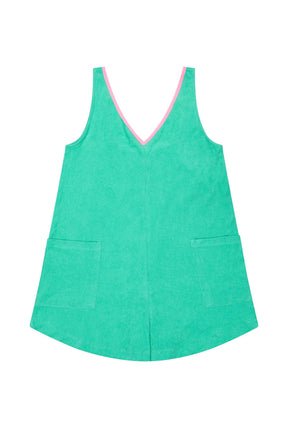 Combishort Éponge Coton BIO - Vert