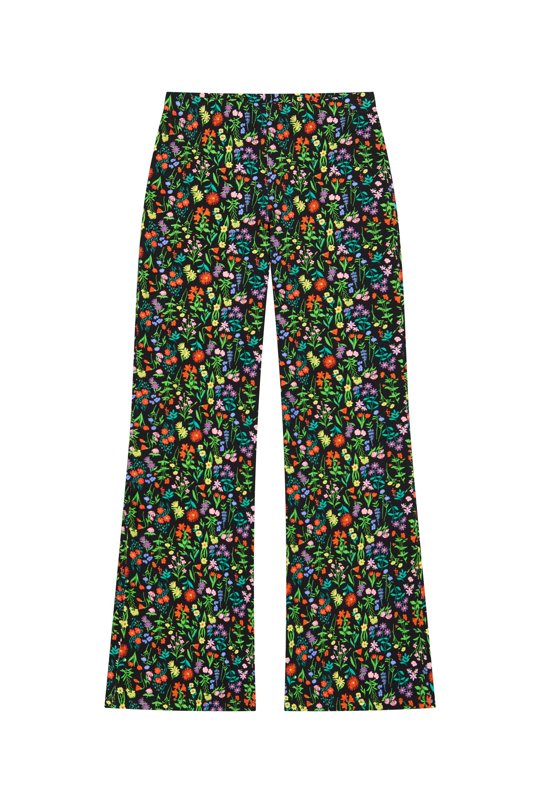 Pantalon Coton BIO Évasé - Pampa noir