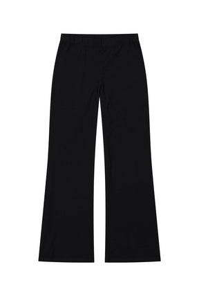 Pantalon Coton BIO Évasé - Noir