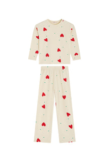 Pyjama manches longues enfant - Petit Coeur