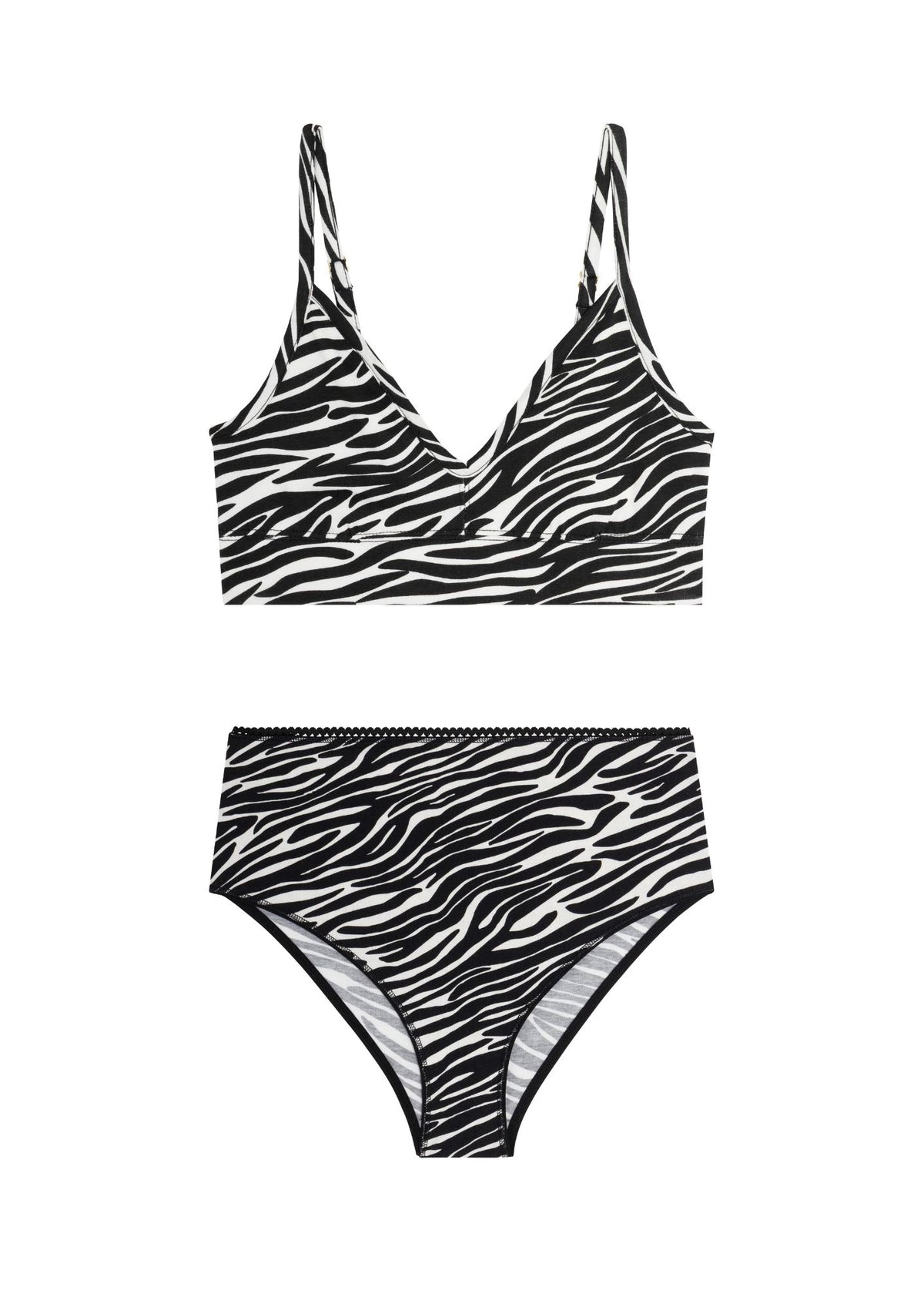 1 BRASSIERE + 1 TAILLE HAUTE - Zèbra
