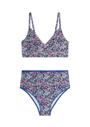 1 BRASSIERE + 1 TAILLE HAUTE - Confettis Violet