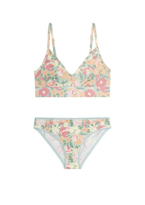 1 BRASSIERE + 1 CULOTTE - Allamanda vert