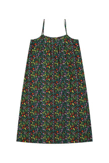 Robe Longue à Bretelles - Pampa Noir