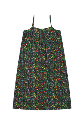 Robe Longue à Bretelles - Pampa Noir