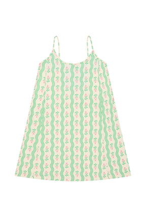 Nuisette Coton BIO - Vagues Provençales