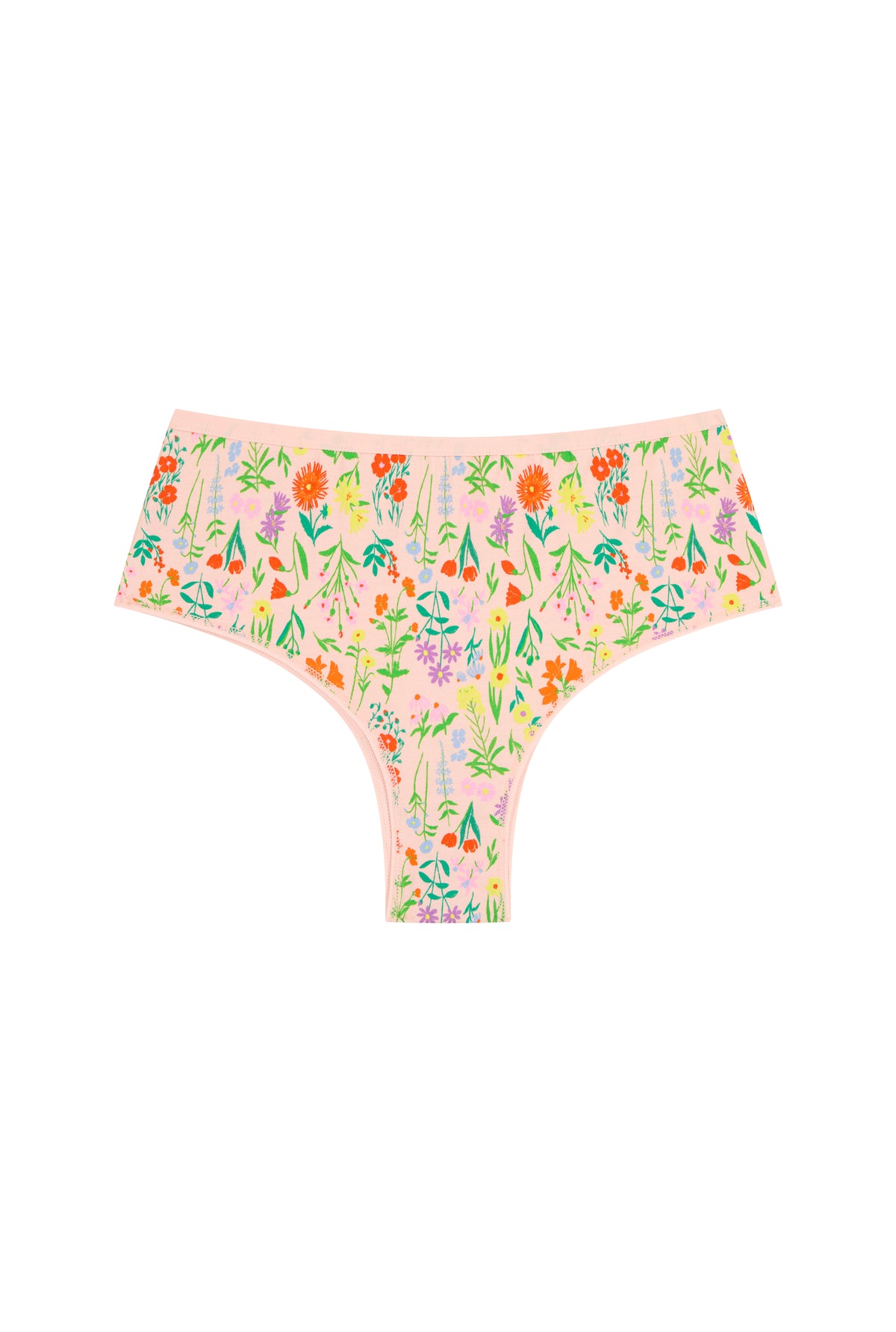Shorty Tanga Coton BIO - Pampa Rose