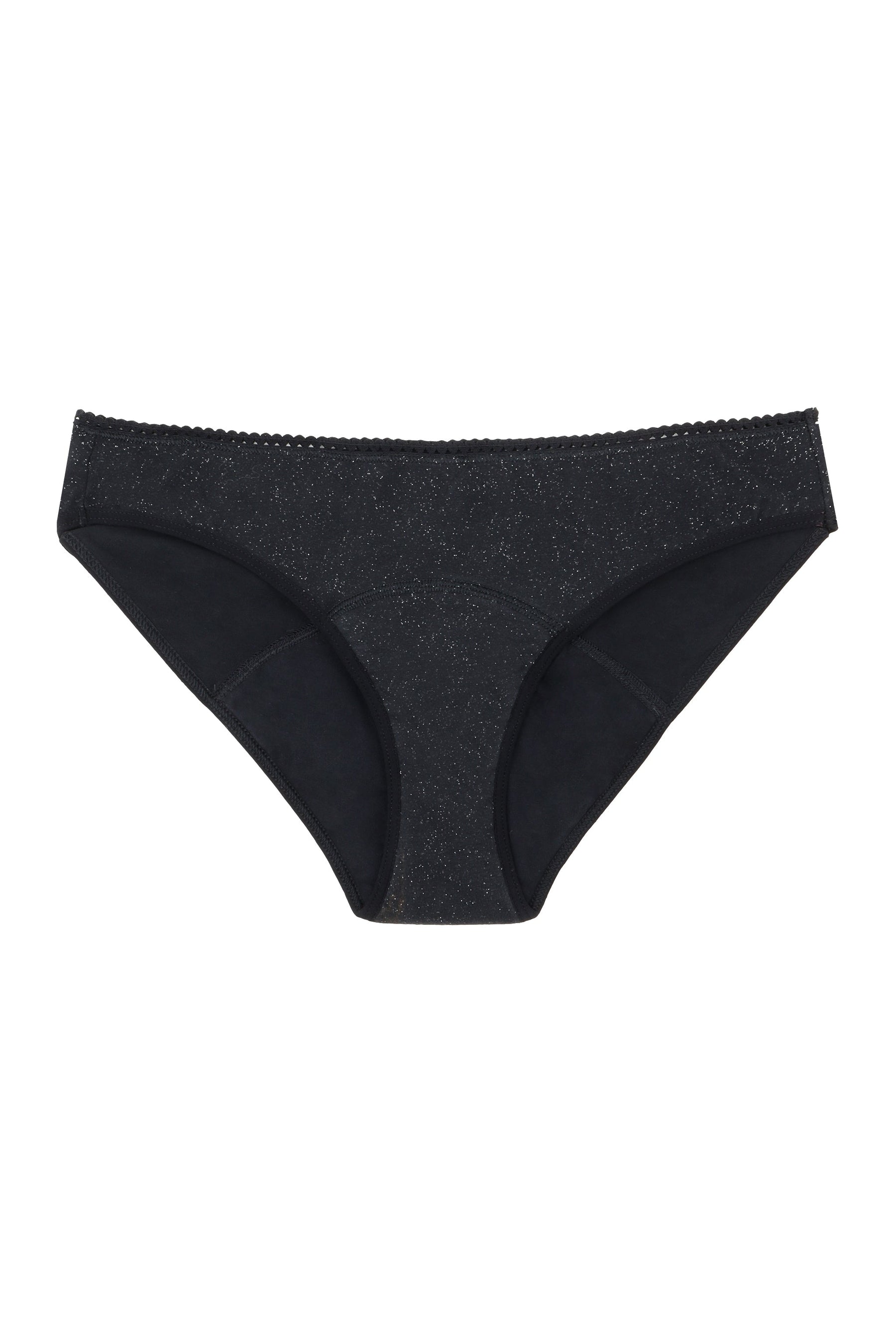 Culotte menstruelle Paillettes - Flux abondant GOTS