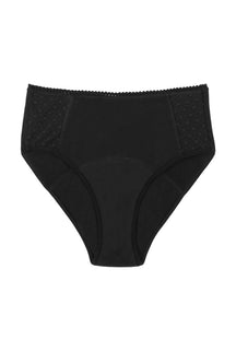 Culotte menstruelle Taille Haute - Flux abondant GOTS | Tulle