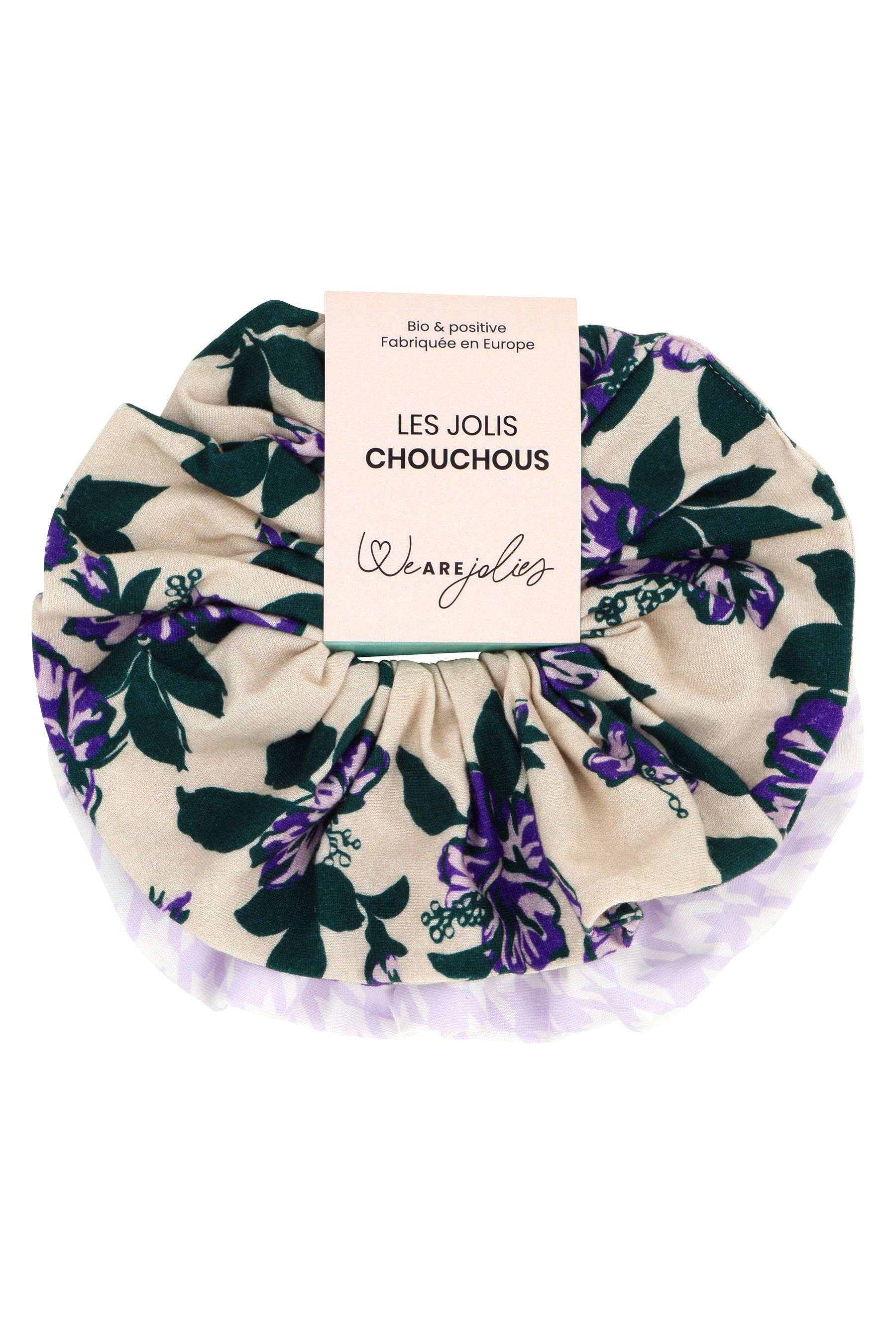 Pack 2 Chouchous - Pieds de Poule Lilas | Purple Flowers