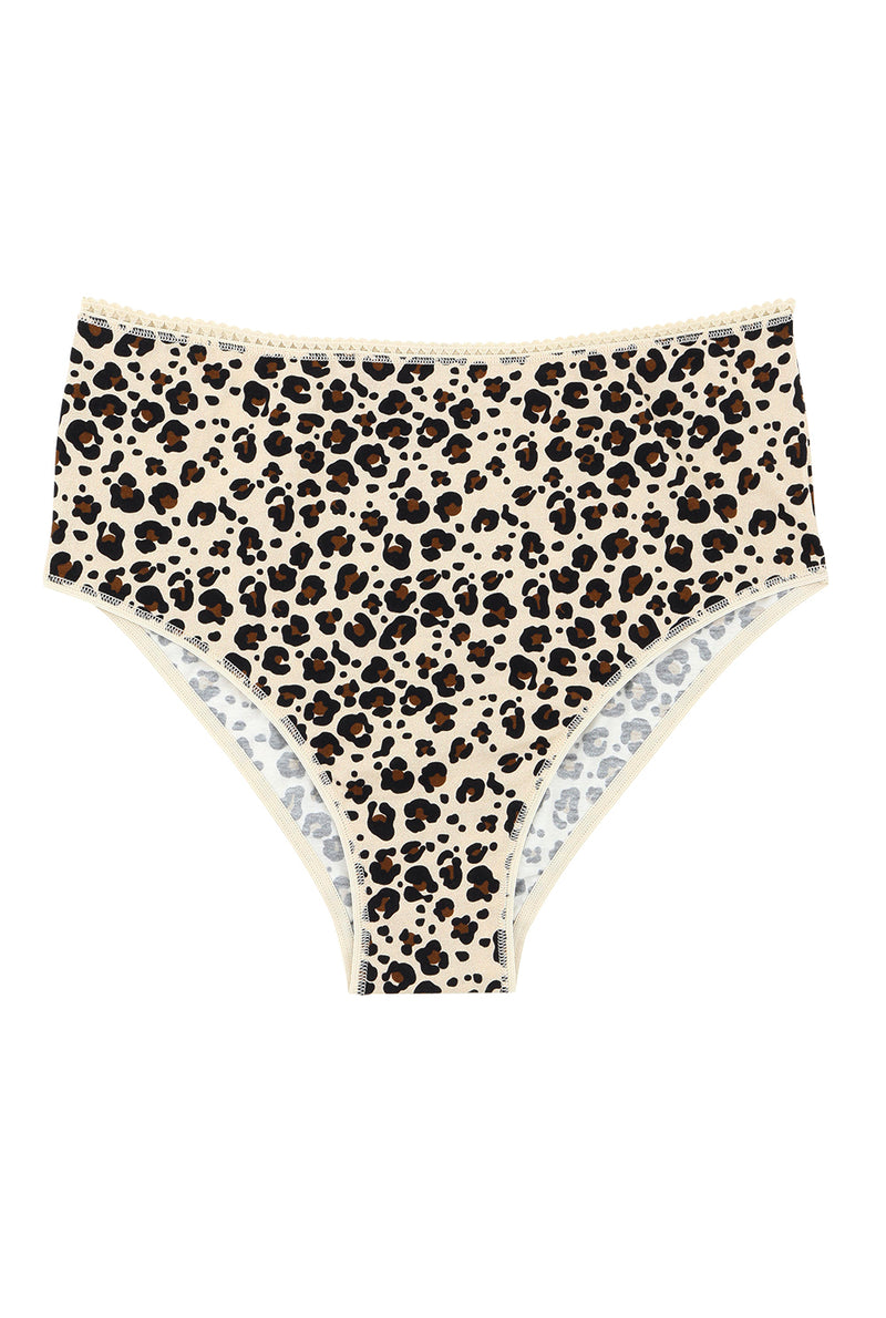 Culotte Ouverte Léopard – Taille S, Noir, Sexy, Neuf Avec étiquettes