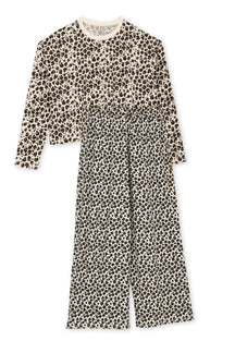 Pyjama femme long coton BIO - léopard - Pyjamas longs - We Are Jolies