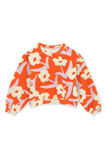 Sweat 100% Coton - Lorea Orange