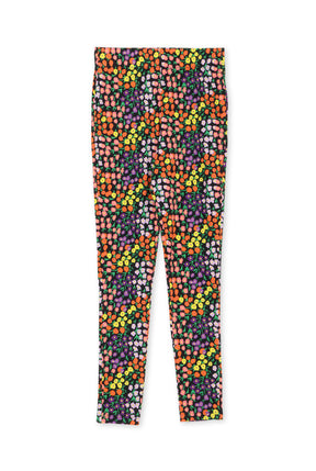 Leggings Coton BIO - Disco Flowers