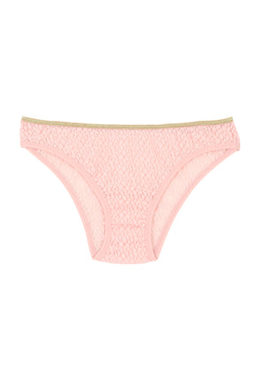 Culotte Dentelle - Lurex - Rose Lurex