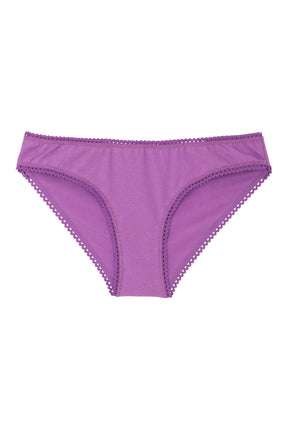 Culotte Coton BIO - Paillettes Violet