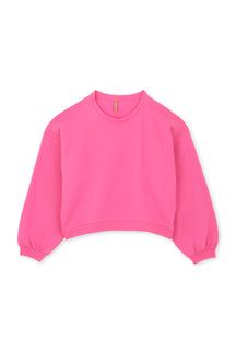 Sweat 100% Coton - Rose Bonbon