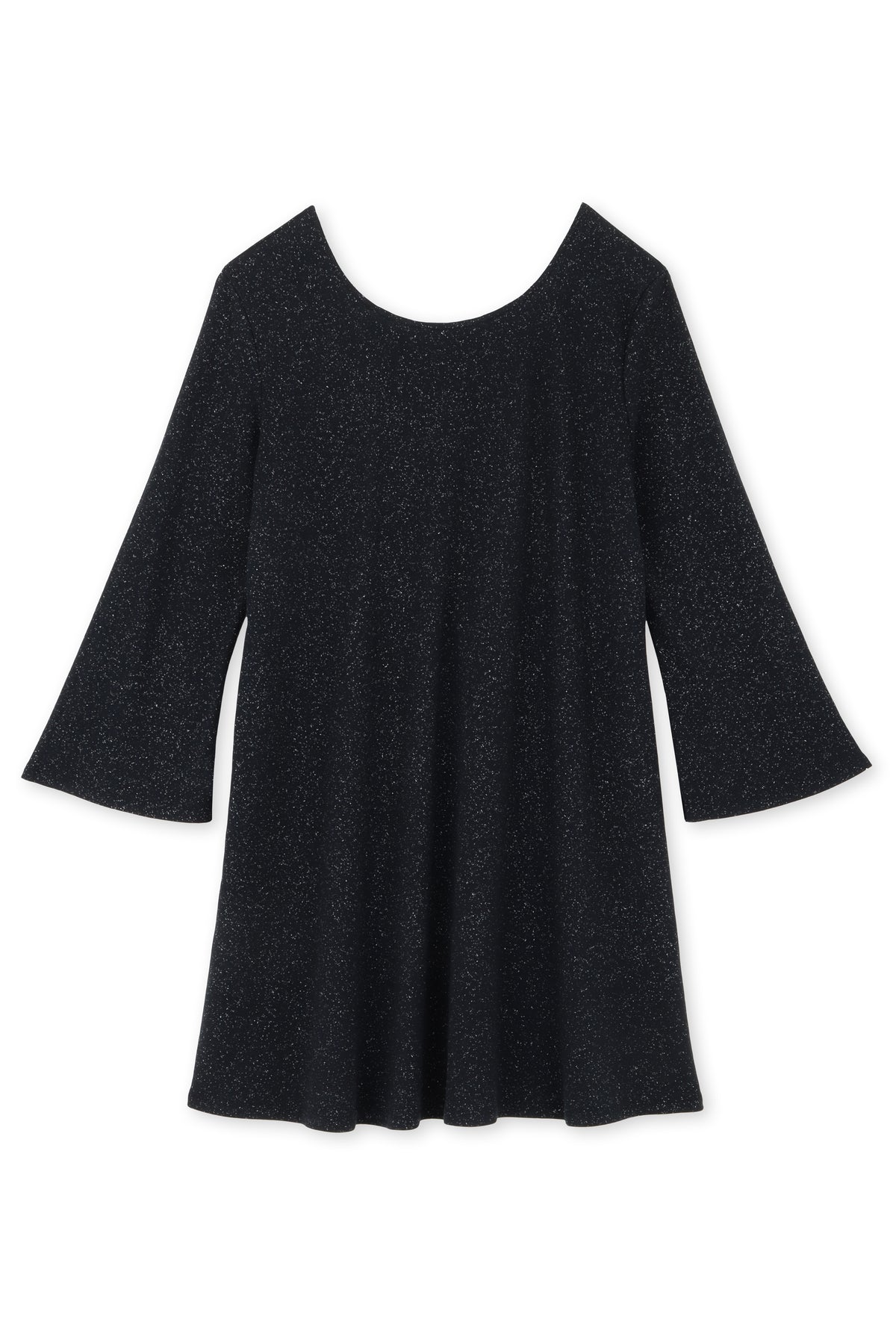 Robe Tulipe - Paillettes Black