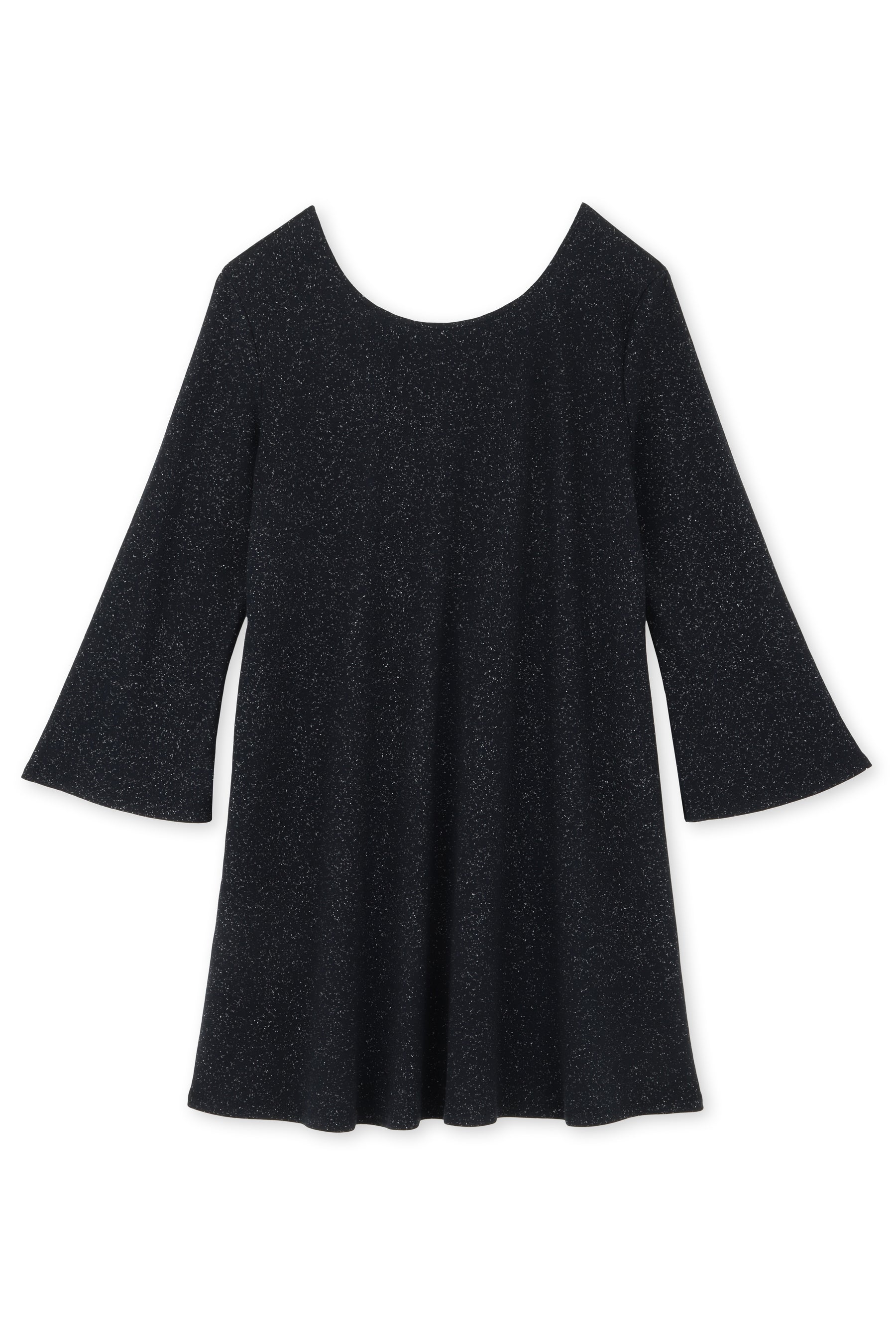 Robe Tulipe - Paillettes Black