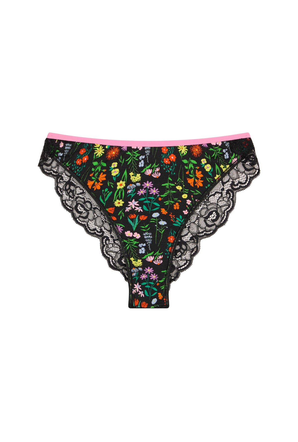 Culotte Bi-matière - Pampa Noir