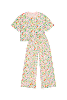 Pyjama Long Coton BIO - Pampa Rose