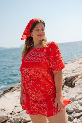 Isaure fait du 46/48 et porte une taille XL