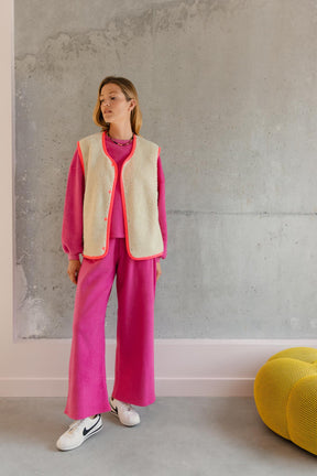 Violette fait du 34 et porte une taille XS/S