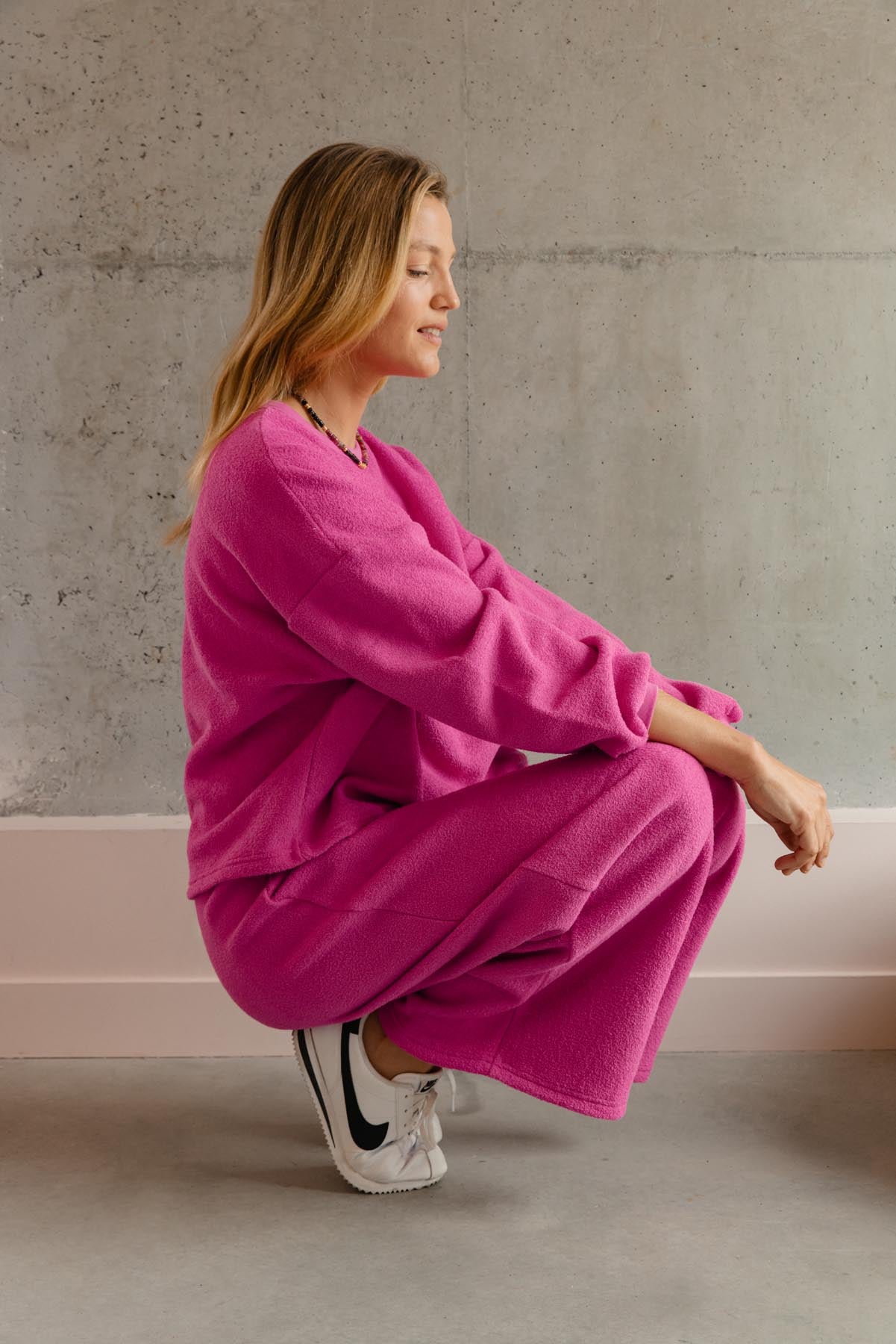 Violette fait du 34 et porte une taille XS/S