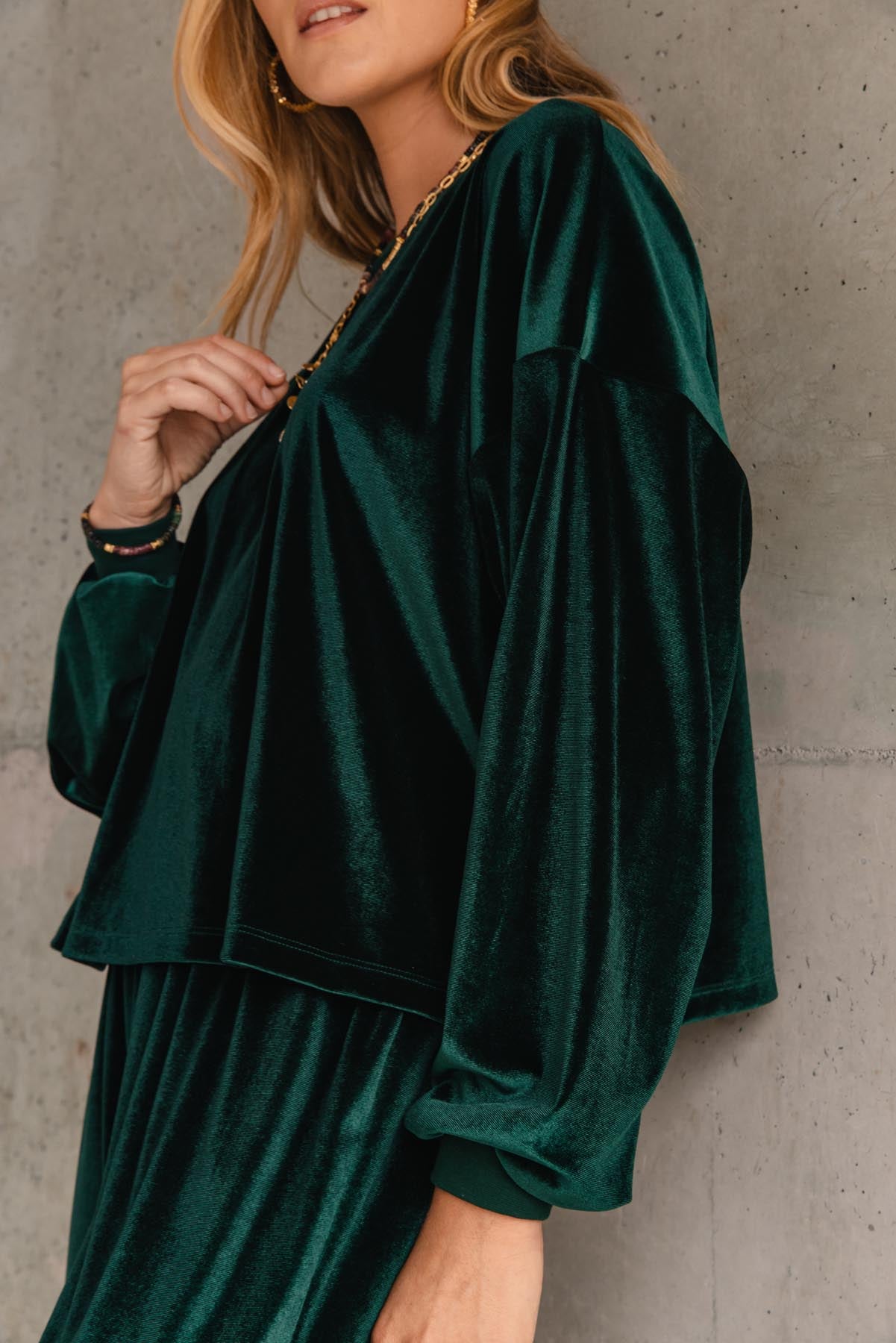 Violette fait du 34 et porte une taille XS/S