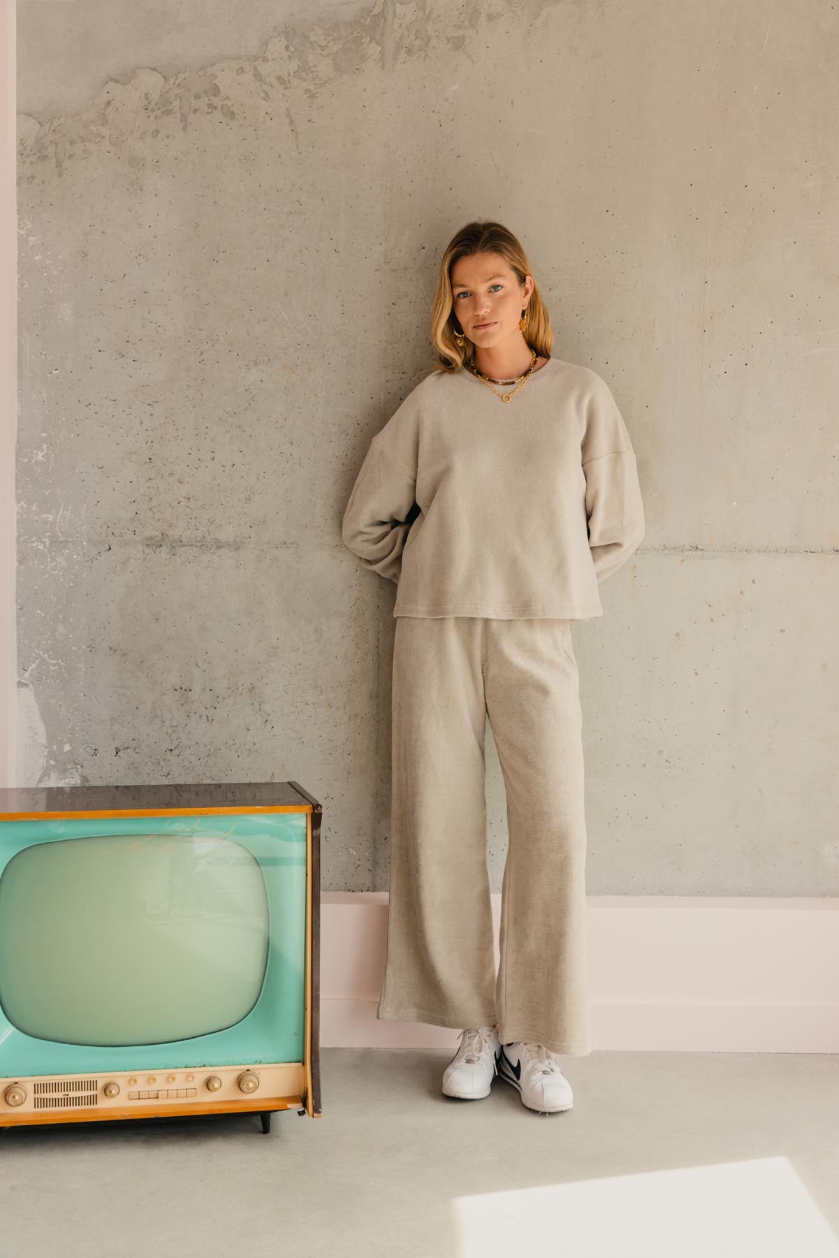 Violette fait du 34 et porte une taille XS/S