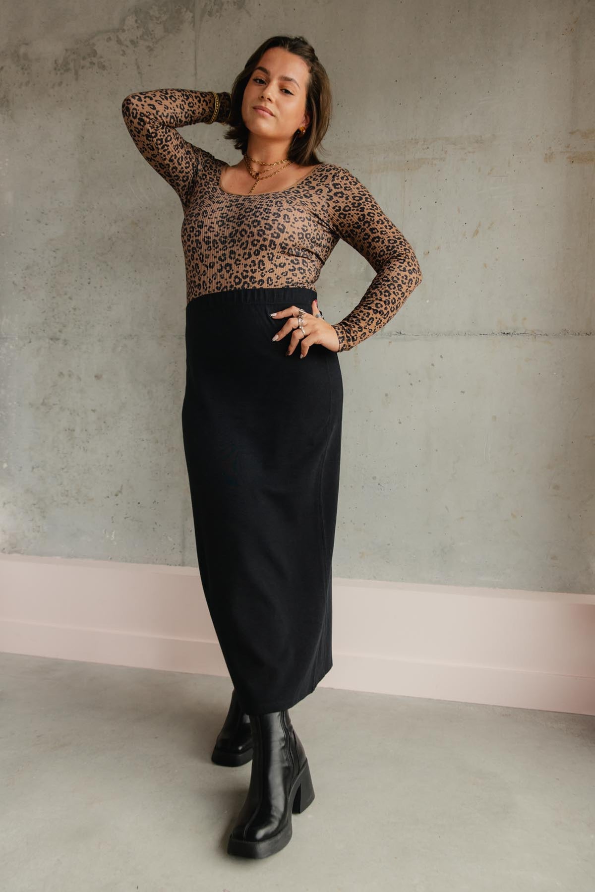 Rachel fait du 38 et porte une taille M* 