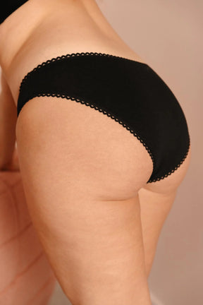 1 BRASSIERE + 1 CULOTTE - Pirate Black