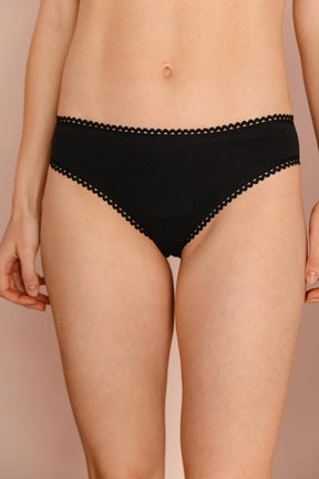 1 BRASSIERE + 1 CULOTTE - Pirate Black