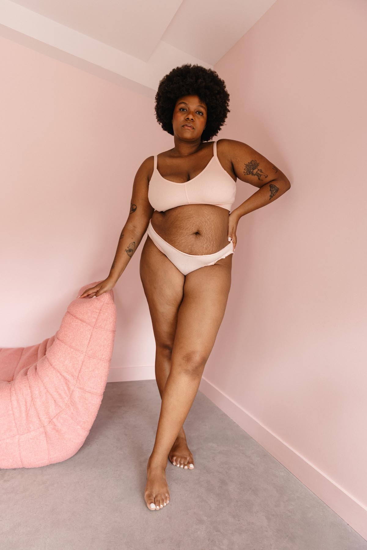 Tiffany fait du 48 et porte une taille 3XL