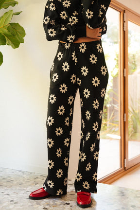 Julie A. is a size 36 and wears a size XS/S on top and XS on the bottom