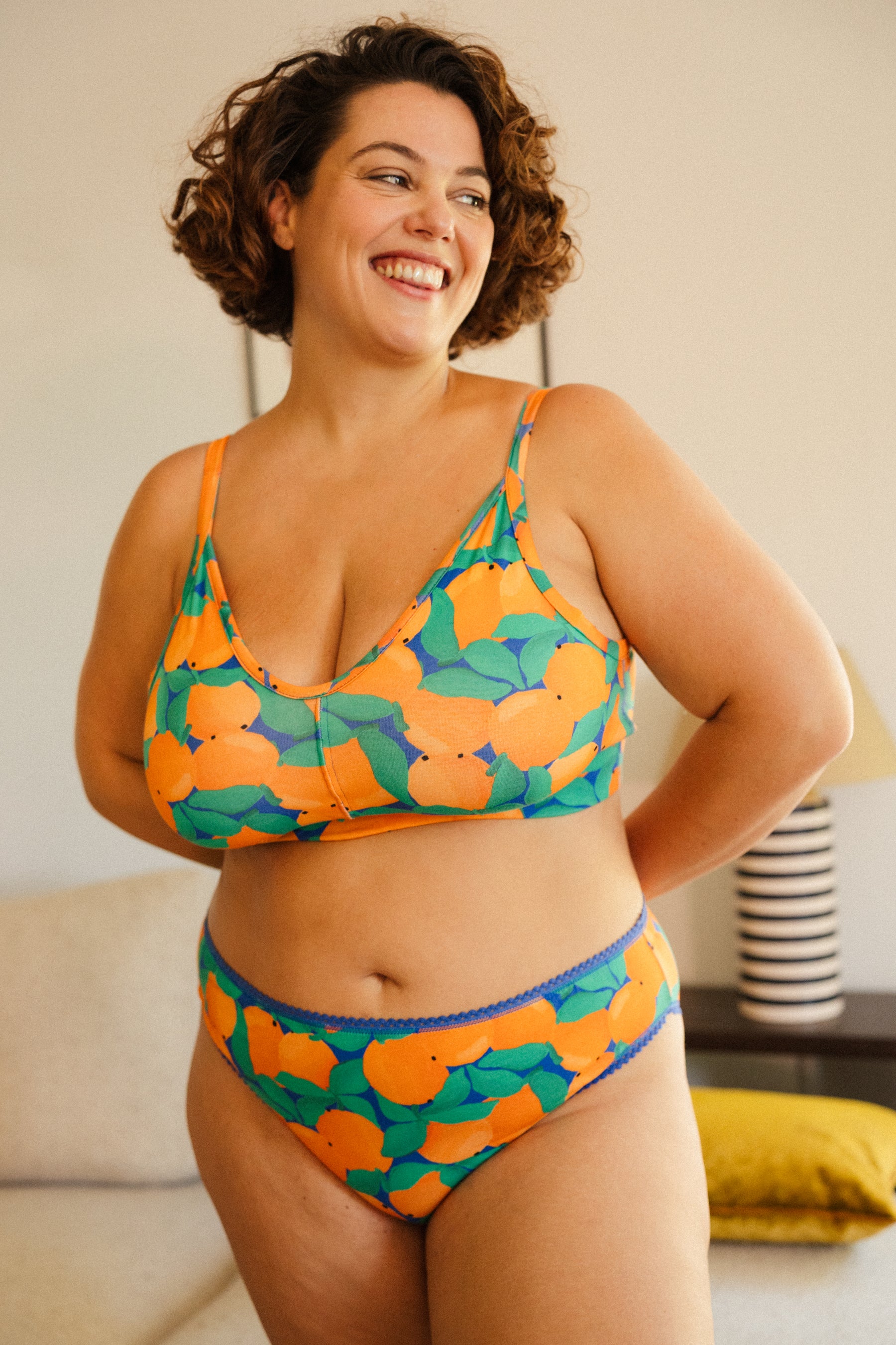 Culotte Coton BIO - Tangerine