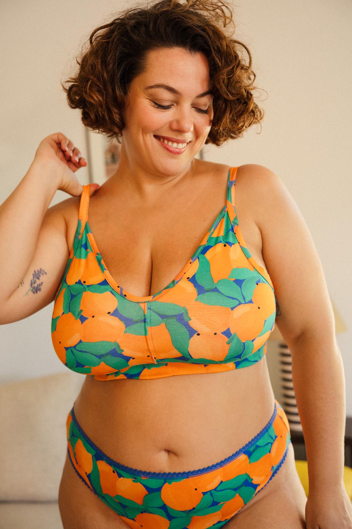 Amandine fait du 95G et porte une taille 3XL