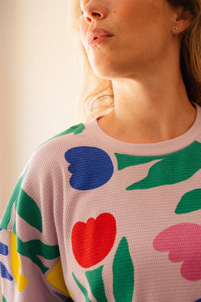 Julie D. fait du 38 et porte une taille M