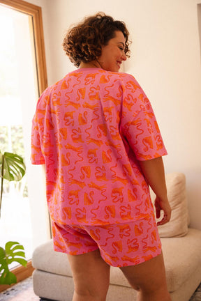 Amandine fait du 44 et porte une taille 2XL