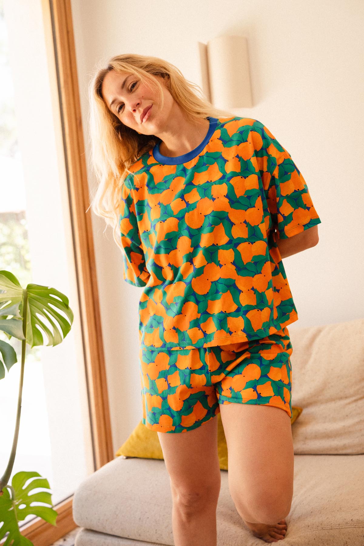 Julie D. fait du 38 et porte une taille M