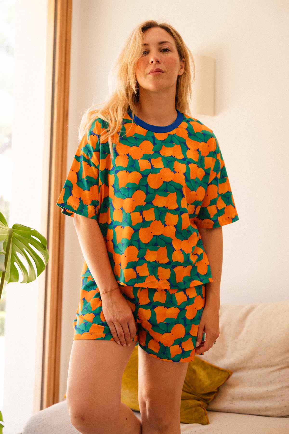 Julie D. fait du 38 et porte une taille M