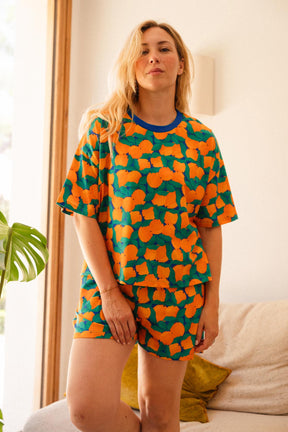 Julie D. fait du 38 et porte une taille M