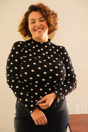 Amandine fait du 44 et porte une taille XL/2XL