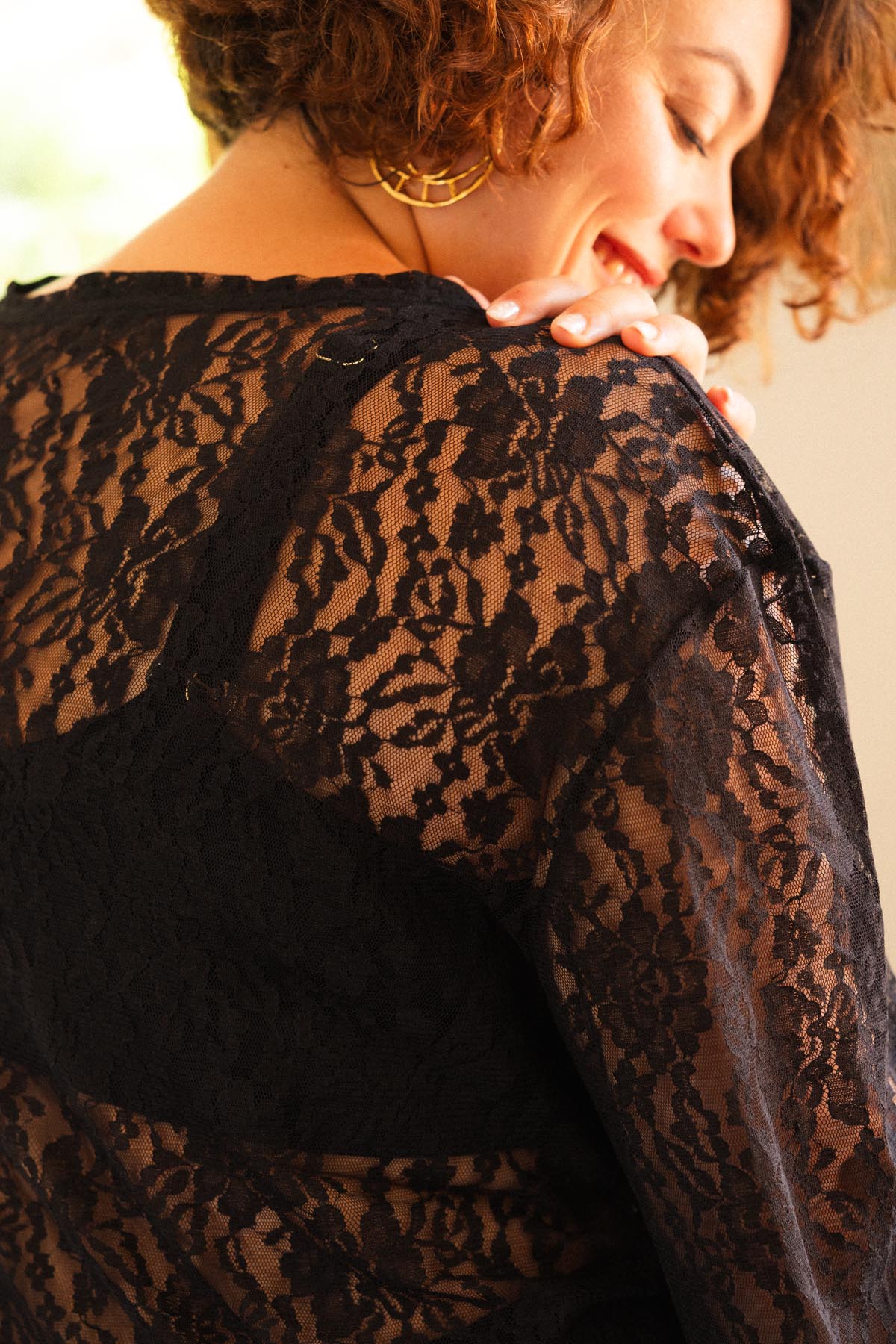 Amandine fait du 44 et porte une taille 2XL